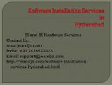 software installation centers in hyderabad