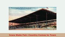 Download  Iowa State Fair Country Comes to Town PDF Full Ebook