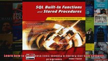 SQL BuiltIn Functions and Stored Procedures The i5iSeries Programmers Guide