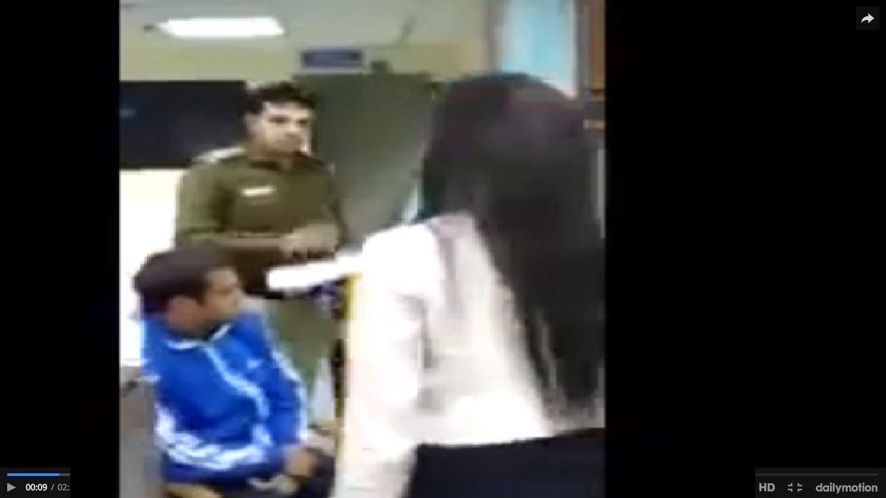 DBANG GIRL IN POLICE STATION