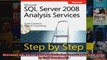 Microsoft SQL Server 2008 Analysis Services Step by Step Step by Step Developer