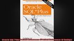Oracle SQLPlus Pocket Reference Pocket Reference OReilly
