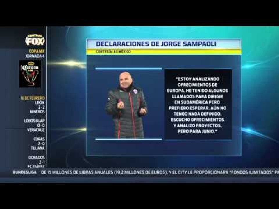 ¿Sampaoli en Chivas?