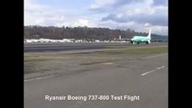 Ryanair Boeing 737-800 EI-EKV, Test Flight