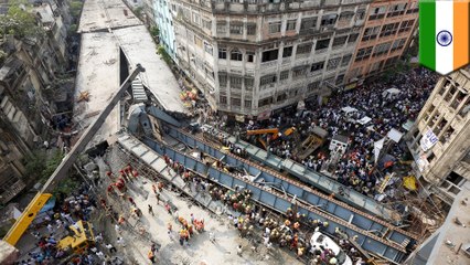 Official says his company not to blame in India bridge collapse that killed at least 20, calls it 'God's act'