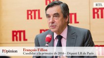 François Fillon: «La primaire commencera quand on connaîtra les vrais candidats, quand ce cirque aura cessé»