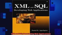 XML and SQL Developing Web Applications