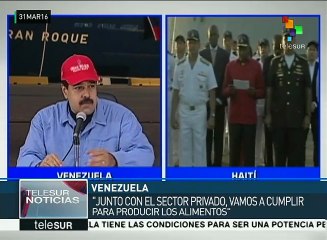 Maduro: junto con el sector privado, vamos a producir alimentos