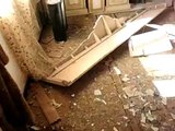 درعا مدينة بصر الحرير  اثار الدمار الهائل الذي خلفه القصف العشوائي على منازل المدنيين بتاريخ 16  17  4  2012 ج 5