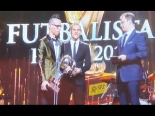 Napoli - Hamsik premiato come miglior calciatore slovacco (30.03.16)
