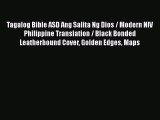 Download Tagalog Bible ASD Ang Salita Ng Dios / Modern NIV Philippine Translation / Black Bonded