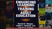 Enhancing Learning in Training and Adult Education