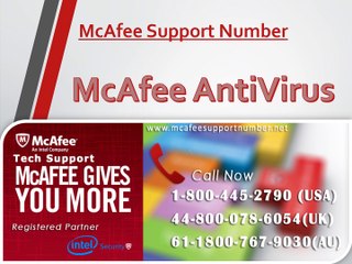McAfee Support Number | 1-800-445-2810 | McAfee My Account