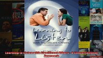 Learning to Listen with Significant Others  A Conversational Approach