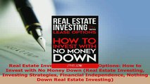 PDF  Real Estate Investing with Lease Options How to Invest with No Money Down Real Estate Free Books