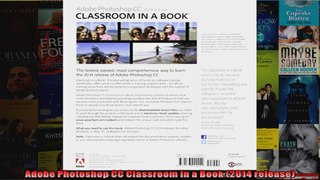Adobe Photoshop CC Classroom in a Book 2014 release