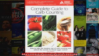 Read  ADA Complete Guide to Carb Counting  Full EBook