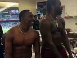 Chris Gayle and Dwayne Bravo's epic dance celebration after West Indies' win over India