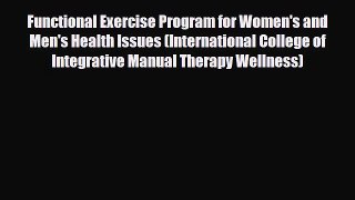 Read ‪Functional Exercise Program for Women's and Men's Health Issues (International College