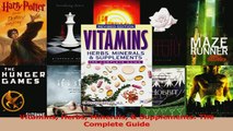 PDF  Vitamins Herbs Minerals  Supplements The Complete Guide Read Full Ebook