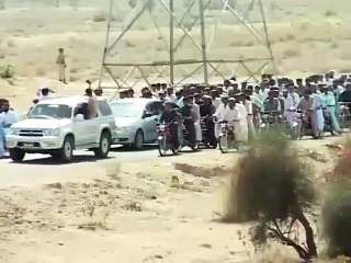 People of Balochistan Conducted rally against Indian involvement inside Balochistan.