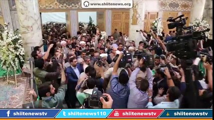 Najaf: Inauguration of Zehra as Court in Haram e Imam Ali on the Birth Anniversary of Bibi Zehra a,s