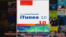 Sams Teach Yourself iTunes 10 in 10 Minutes Sams Teach Yourself  Minutes
