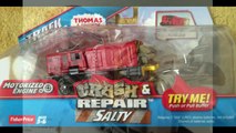 Thomas and Friends Toy Train Trackmaster Crash & Repair Salty!
