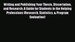 [PDF] Writing and Publishing Your Thesis Dissertation and Research: A Guide for Students in