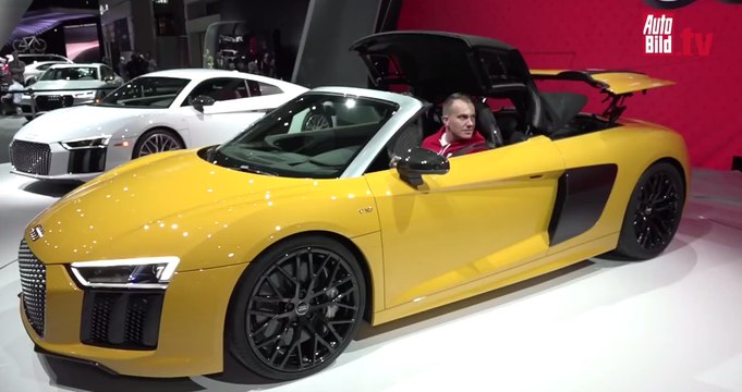 Nuevo Audi R8 Spyder al milímetro, así funciona su capota