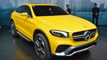 Mercedes-Benz GLC Coupe Unveiled Ahead of New York Auto Show Showcase