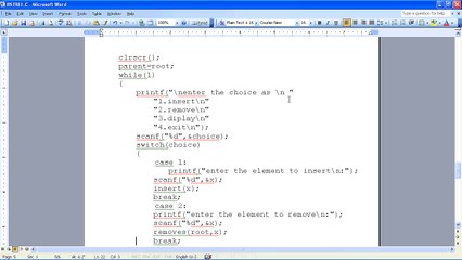 BREADTH FIRST SEARCH  TREE IMPLEMENTATION | BFS TREE C LANGUAGE