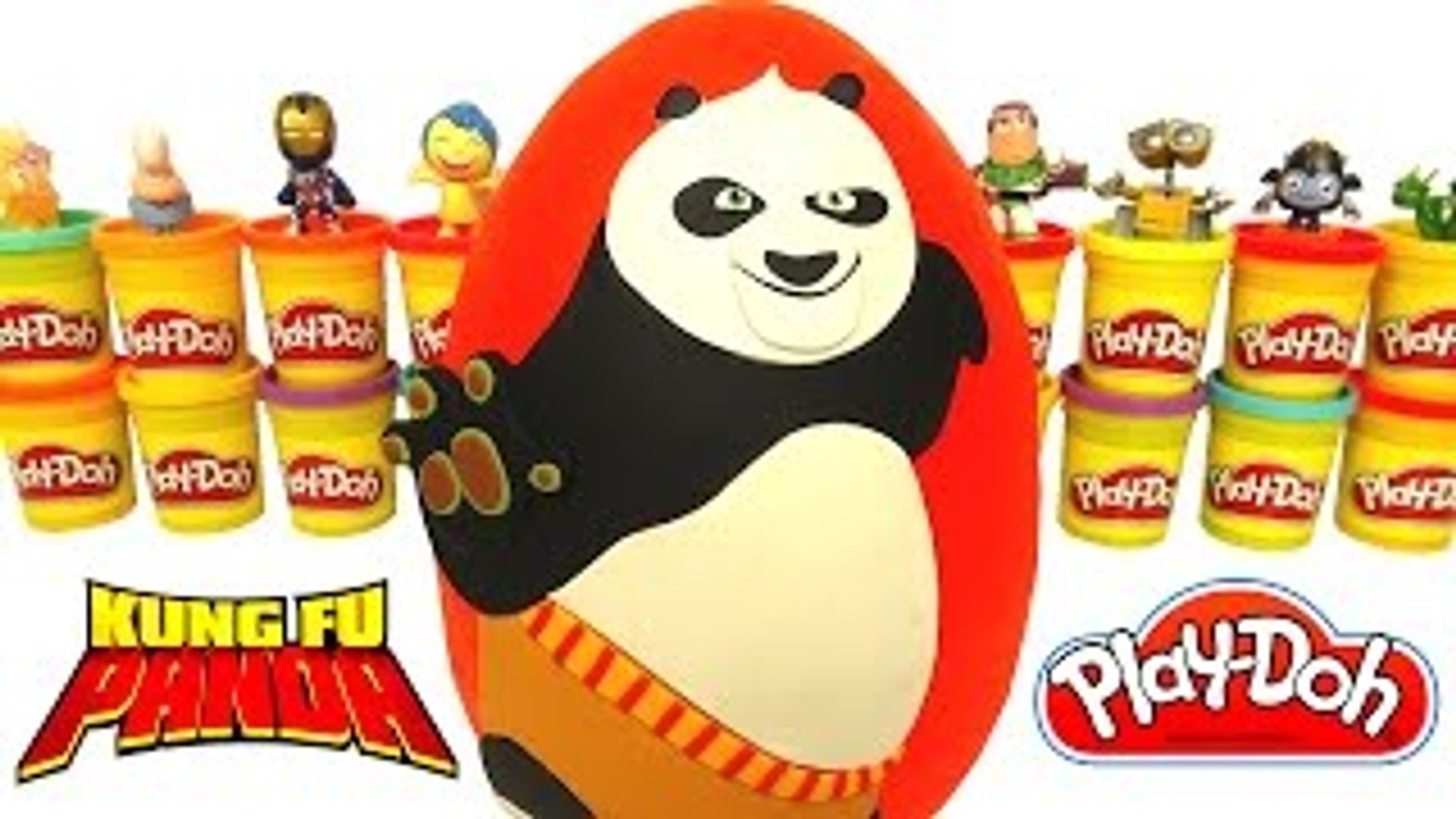 Kung Fu Panda Po Sürpriz Yumurta Oyun Hamuru - Kung Fu Panda 3 Oyuncakları  Emoji Transformers - Dailymotion Video
