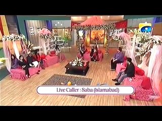 Nadia Khan Show - 31 March 2016 Part 2 - Mawra Hocane