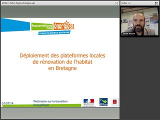 Mardi de la transition énergétique - Les plateformes locales de la rénovation énergétique (1/2)