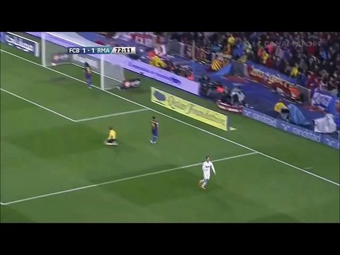 Barcelone VS Real : But de Cristiano Ronaldo (2012)