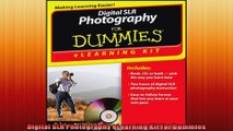 Digital SLR Photography eLearning Kit For Dummies