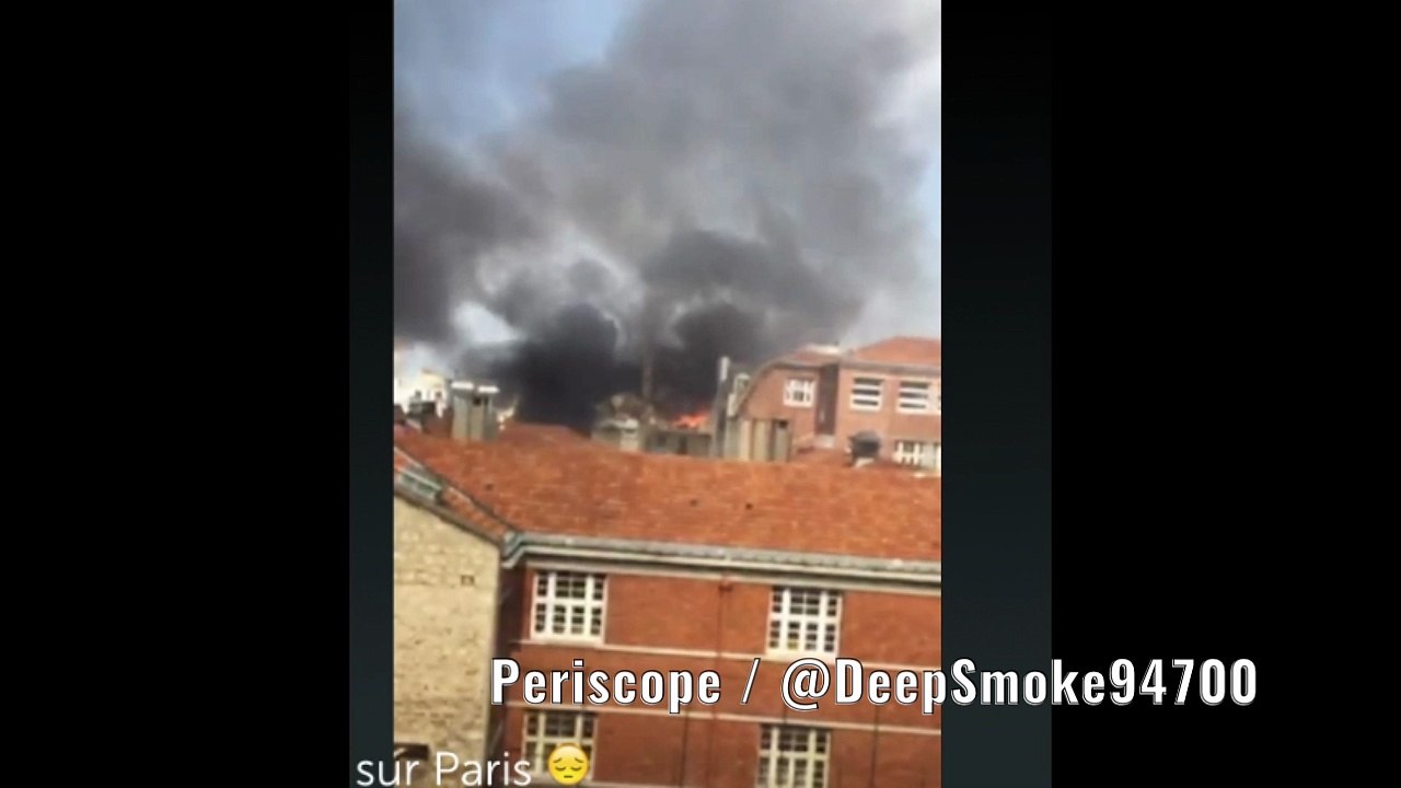 Violente explosion dans un immeuble à Paris