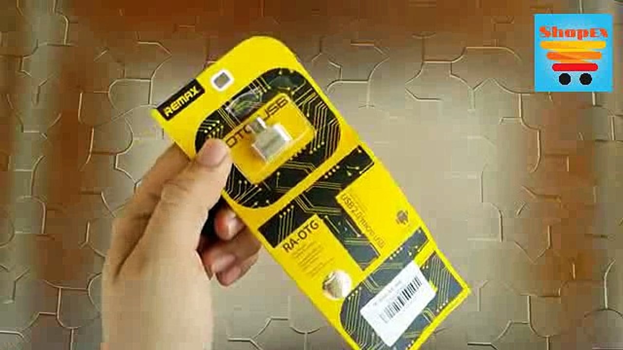 REMAX OTG Micro To USB Adapter Smart Connection Kit Adapter Card Reader USB port Shopex.pk