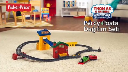 Thomas ve Arkadaşları Trackmaster BHY57 Percynin Posta Dağıtımı Oyun Seti