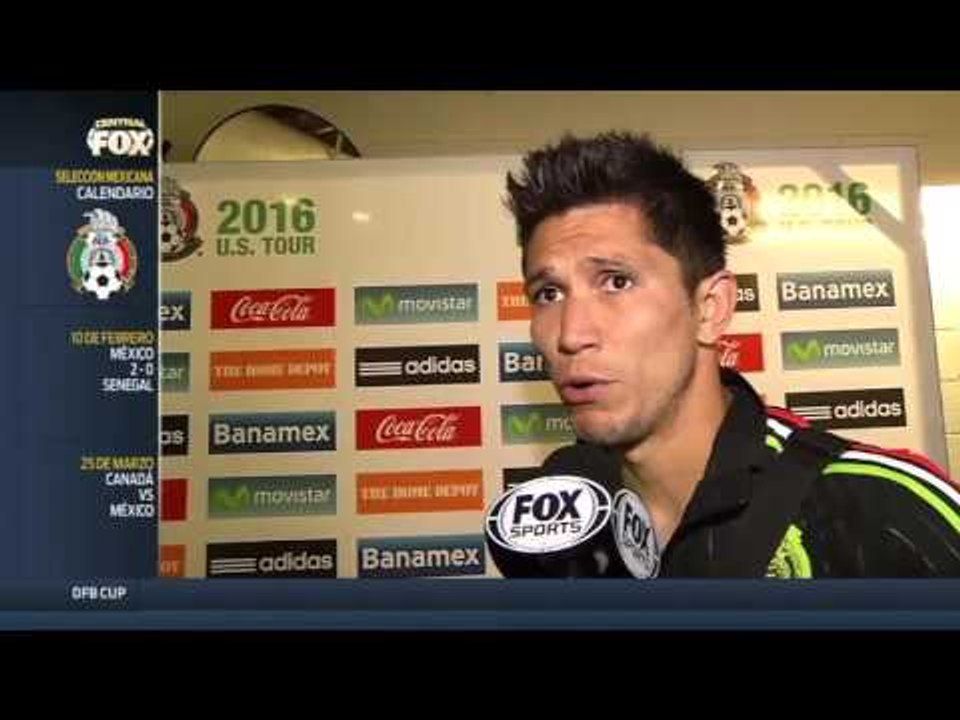 "Agradecido con Osorio"
