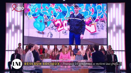 Rèsaux sociaux - Pourquoi les gendarmes se mettent aux graffs ? - La Nouvelle Edition du 01/04 - CANAL +