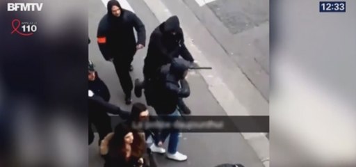 Loi travail : Un jeune frappé au visage par un policier armé d'une matraque pendant la manifestation (vidéo)