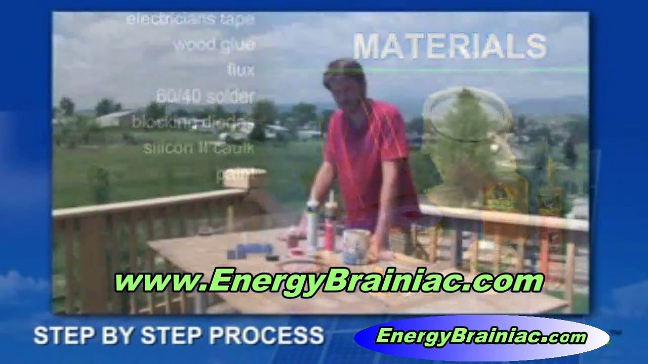 How to Build Your Own Home Made SOLAR PANEL to Generate FREE Electricity