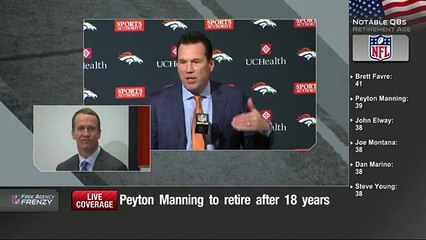 Peyton Manning Retirement Press Conference (Full)  NFL News 10