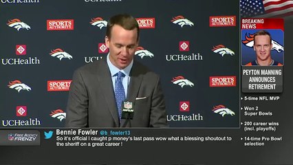 Peyton Manning Retirement Press Conference (Full)  NFL News 16
