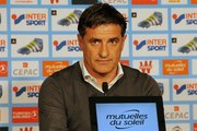 Bastia-OM : la conférence de presse de Michel