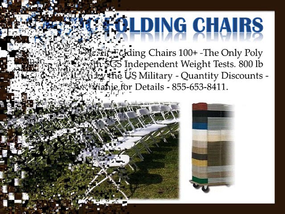 Buy Free Shipping Plastic Folding Chairs from California Chiavari Chairs