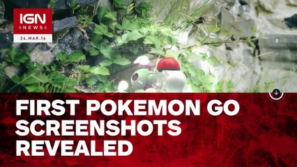 First Pokemon GO Screenshots Revealed - IGN News