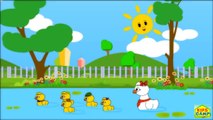 Five Little Ducks Went Out One Day - Nursery Rhymes with Lyrics